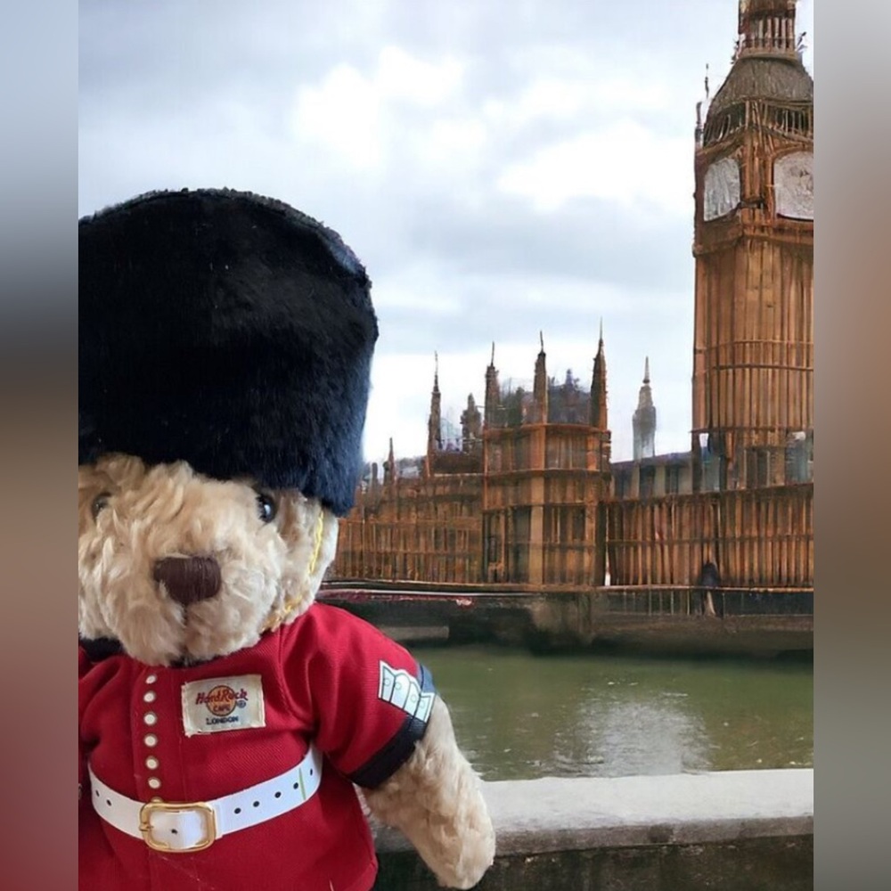 Hard Rock Cafe of London Herrington Bear